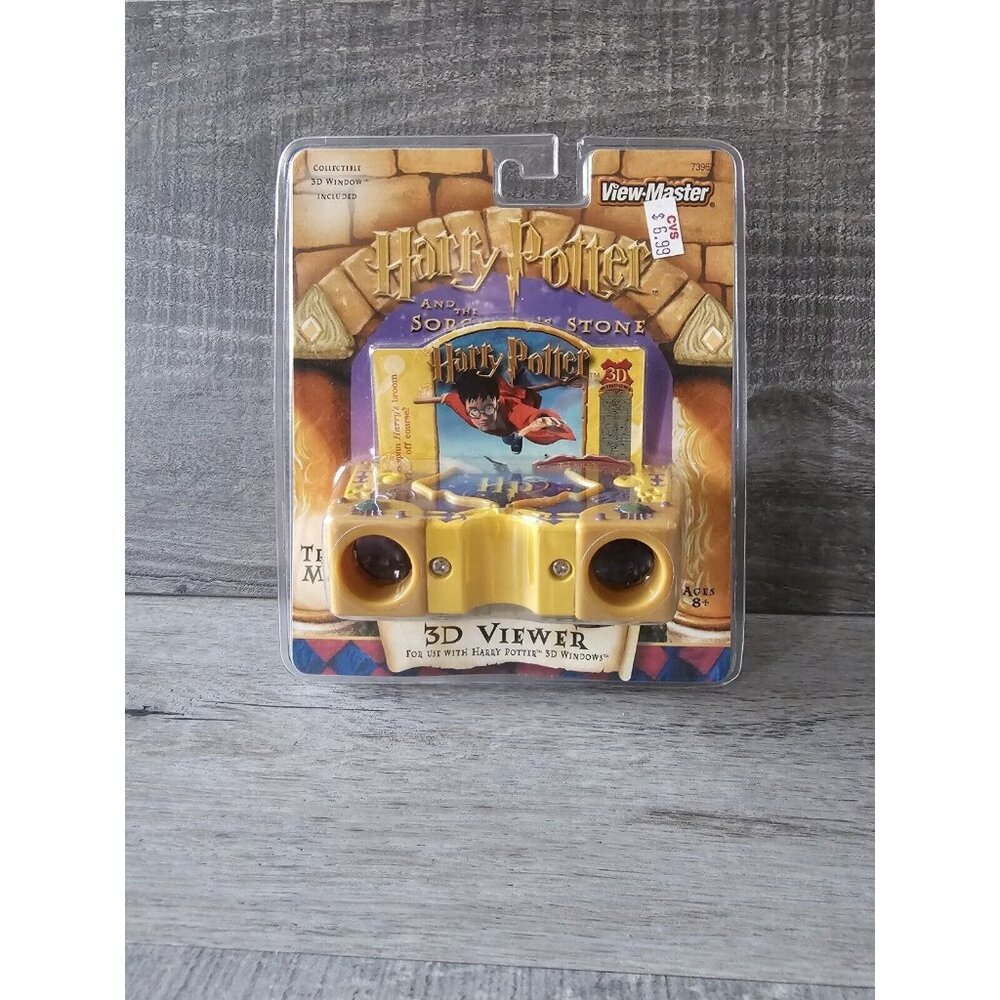 Vtg Harry Potter And The Sorcerers Stone 3D Viewer Viewmaster Toy New NRFB